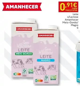 Recheio Leite s/Lactose Amanhecer Meio-Gordo/ Magro promoção