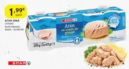 Spar Atum spar listado óleo girasol promoção