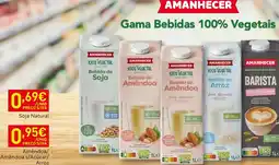 Recheio Gama Bebidas 100% Vegetais Soja Natural promoção