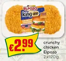 Bolama crunchy chicken Elpozo promoção