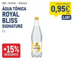 Makro Água tónica royal bliss signature promoção