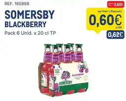 Makro Somersby blackberry promoção