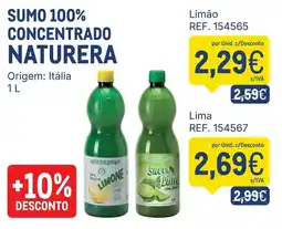 Makro Sumo 100% concentrado naturera limão promoção