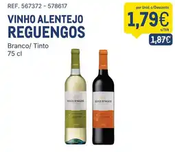 Makro VINHO ALENTEJO REGUENGOS promoção