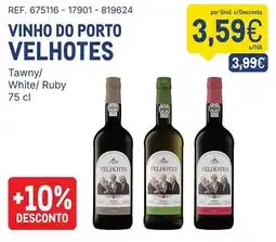 Makro Vinho do porto velhotes promoção