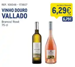 Makro Vinho douro vallado promoção