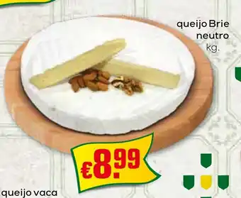 Bolama queijo Brie neutro promoção