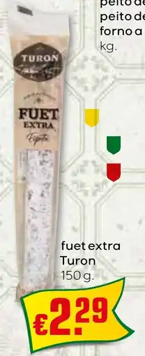 Bolama fuet extra Turon promoção