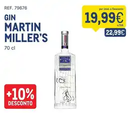 Makro Gin martin miller's promoção