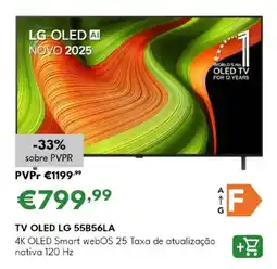 Radio Popular Tv oled lg 55B56LA promoção