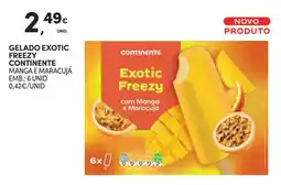Continente Gelado exotic freezy continente promoção