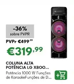 Radio Popular Coluna alta potência lg xboo... promoção