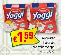 Bolama iogurte líquido Nestlé Yoggi promoção