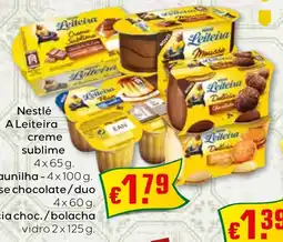 Bolama Nestlé A Leiteira creme sublime promoção
