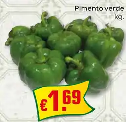 Bolama Pimento verde promoção