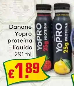 Bolama Danone Yopro proteína líquido promoção
