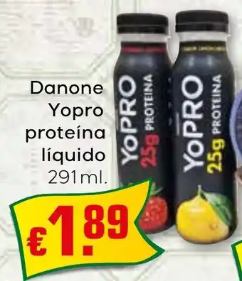 Bolama Danone Yopro proteína líquido promoção