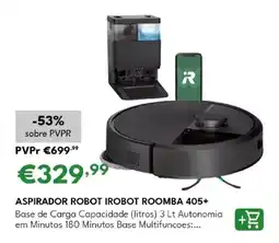 Radio Popular Aspirador robot irobot roomba 405+ promoção