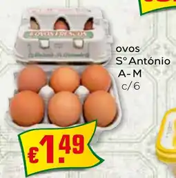 Bolama ovos S° António A-M c/6 promoção