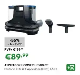 Radio Popular Aspirador hoover HS500 011 promoção