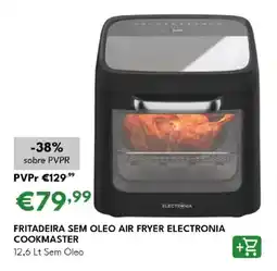 Radio Popular Fritadeira sem oleo air fryer electronia cookmaster promoção