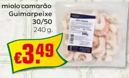 Bolama miolo camarão Guimarpeixe 30/50 promoção