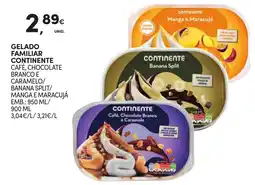 Continente Gelado familiar continente promoção