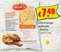 Bolama bife frango panado Seara saco promoção