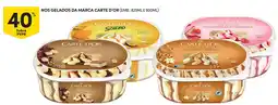 Continente Nos gelados da marca carte d'or promoção