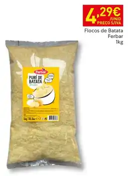 Recheio Flocos de Batata Ferbar promoção