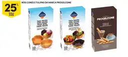 Continente Nos cones e tulipas da marca progelcone promoção
