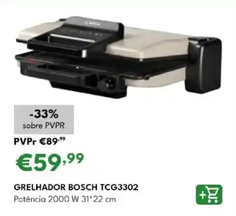 Radio Popular Grelhador bosch TCG3302 promoção