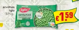 Bolama ervilhas Iglo promoção