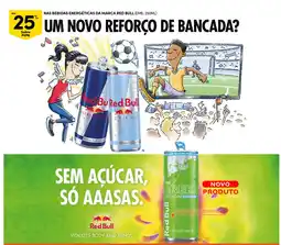 Continente Nas bebidas energéticas da marca red bull promoção