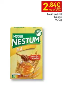 Recheio Nestum Mel Nestle promoção