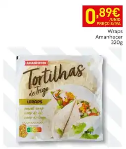 Recheio Wraps Amanhecer promoção
