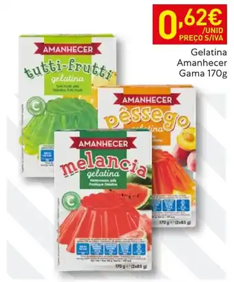 Recheio Gelatina Amanhecer Gama promoção