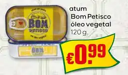 Bolama atum Bom Petisco óleo vegetal promoção