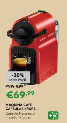 Radio Popular Maquina café cápsulas krups... promoção
