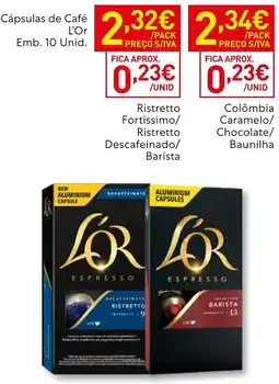 Recheio Cápsulas de Café L'Or promoção