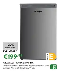 Radio Popular Arca electronia ETBA91LIX promoção