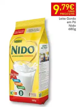 Recheio Leite Gordo em Pó Nido promoção