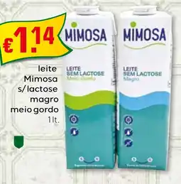 Bolama leite Mimosa s/lactose magro meio gordo promoção
