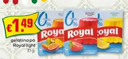 Bolama gelatina pó Royal light promoção