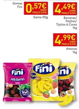 Recheio Gomas Fini promoção