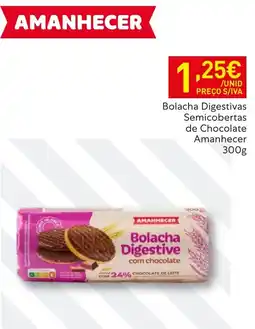 Recheio Bolacha Digestivas Semicobertas de Chocolate Amanhecer promoção