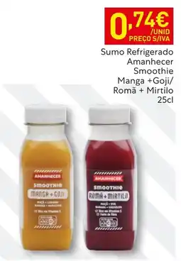 Recheio Sumo Refrigerado Amanhecer Smoothie promoção