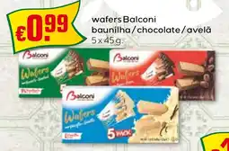 Bolama wafers Balconi baunilha/chocolate/ avelã promoção