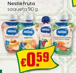 Bolama Nestlé fruta saqueta promoção