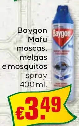 Bolama Baygon aygon moscas, melgas e mosquitos spray promoção